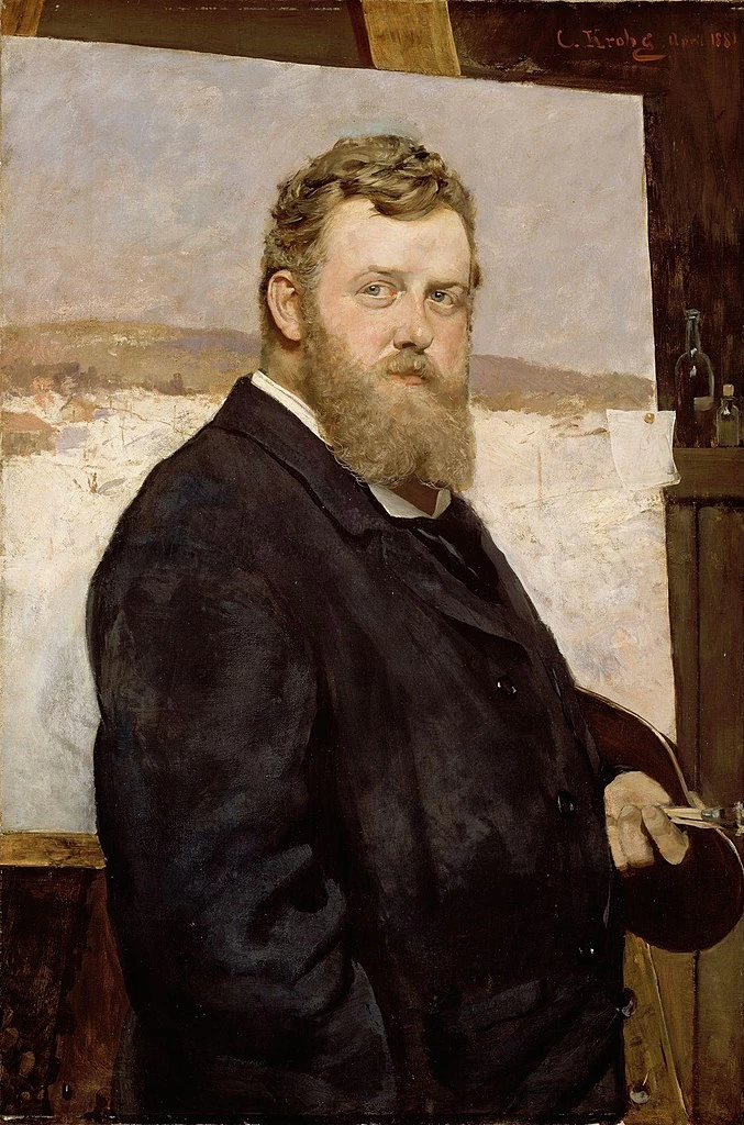Ritratto del pittore Frits Thaulow - Nasjonalmuseet for kunst, arkitektur og design, Oslo